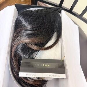 Pure Honey HF” Belle Tress Mono top wig